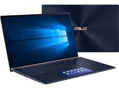 Ноутбук ASUS UX534FTC-AA196T 90NB0NK3-M03680 (Intel Core i5-10210U 1.6GHz/8192Mb/256Gb SSD/No ODD/nVidia GeForce GTX 1650 4096Mb/Wi-Fi/15.6/3840x2160/Windows 10 64-bit)