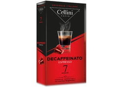 Капсулы Cellini Decaffeinato 10шт стандарта Nespresso