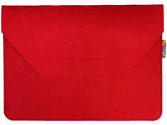 Аксессуар Чехол-папка 12-13.3-inch Vivacase для MacBook Felt Red VCN-FELT133-red