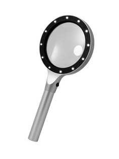Лупа Kromatech DS-12 2.5x/5x с подсветкой 12 LED 23149s085