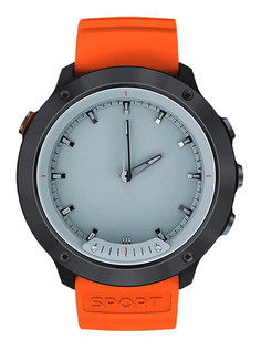 Умные часы Geozon Hybrid Silver-Black-Orange G-SM03SVR