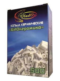 Средство Vladox БиоКерамика 81293 - Керамические кольца для биологической фильтрации 500g