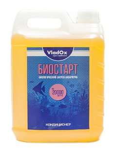 Средство Vladox Биостарт 82795 - Кондиционер для подготовки воды во время запуска аквариума 5000ml на 20000L