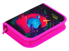 Пенал Berlingo Neon Unicorn 200x140x40mm PK06210