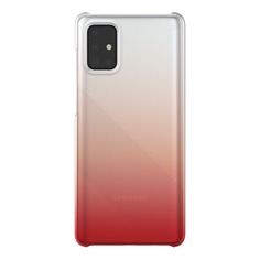 Чехол (клип-кейс) SAMSUNG WITS Gradation Hard Case, для Samsung Galaxy A71, красный [gp-fpa715wsbrr]