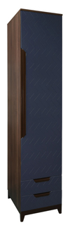 Шкаф универсальный сканди (r-home) синий 50x230x45 см.