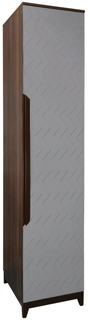 Шкаф универсальный сканди (r-home) серый 50x230x45 см.