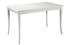 Стол раскладной сиена (r-home) белый 130x76x80 см.