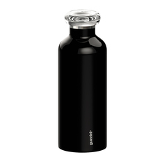 Термобутылка on the go 500 мл (guzzini) черный 22 см.