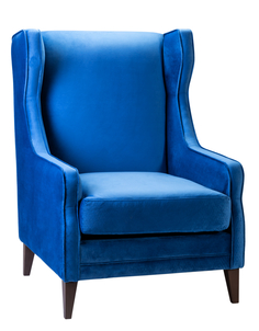 Кресло модерн (r-home) синий 81x112x92 см.
