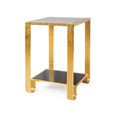 Кофейный столик divert nox (desondo) золотой 41x55x41 см.