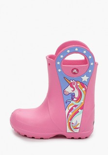 Резиновые сапоги Crocs CrocsFL Uncrn Ptch Rain Boot G