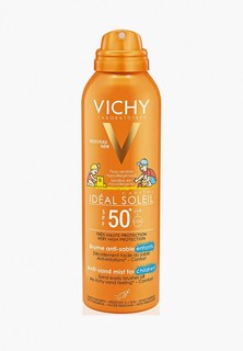 Спрей для тела Vichy CAPITAL IDEAL SOLEIL Детский спрей-вуаль анти-песок SPF50+ для лица и тела, 200 мл