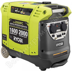 Инверторный генератор ryobi rig2000pc 5133002557