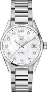 Швейцарские женские часы в коллекции Carrera Женские часы TAG Heuer WBK1318.BA0652