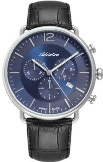 Швейцарские мужские часы в коллекции Chronographs Мужские часы Adriatica A8299.5255CH