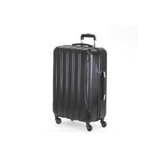 Чемодан 4 roads черный металл l abs к002