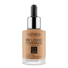 Основа тональная для лица CATRICE HD LIQUID COVERAGE FOUNDATION тон 060 latte macchiato beige