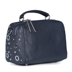 Сумки Синяя сумка с декором из кожи Marie Collet