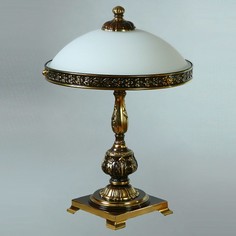 Настольная лампа декоративная Toledo 02155T/3 PB Ambiente by Brizzi