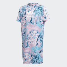 Платье-футболка Marble adidas Originals