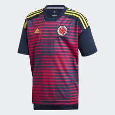 Домашняя предматчевая футболка сборной Колумбии adidas Performance