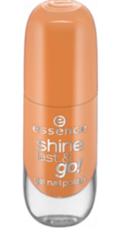 Domix, Лак для ногтей с эффектом геля Shine Last & Go, 8 мл (56 оттенков) №53 honey honey Essence