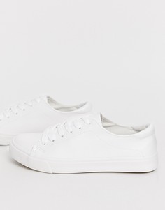 Классические белые кроссовки New Look-Белый