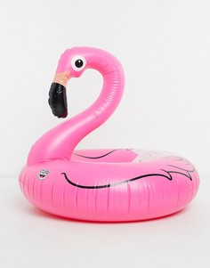 Надувной круг с дизайном "фламинго" Big Mouth-Розовый