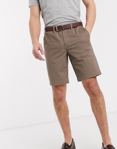 Светло-коричневые шорты чиносы Ted Baker-Коричневый цвет