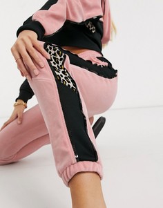 Розовые спортивные брюки Рuma x Charlotte Olympia-Черный Puma