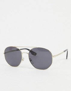Солнцезащитные очки-авиаторы в стиле 327-х Marc Jacobs-Черный