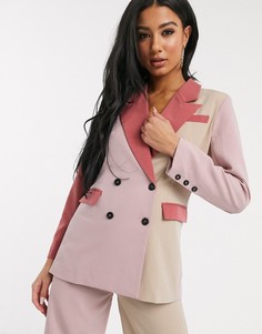 Кремово-розовый пиджак Unique21-Мульти