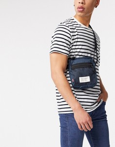 Темно-синяя сумка для полетов Levis-Темно-синий