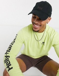 Черная кепка с логотипом Helly Hansen-Черный