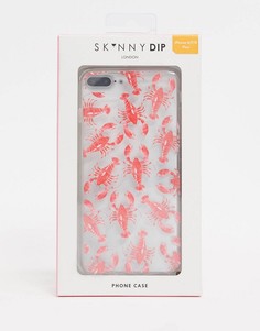 Чехол для iPhone 6/6S/7/8 PLUS с омаром Skinnydip-Красный