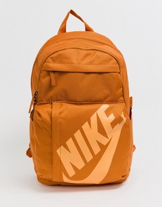 Оранжевый рюкзак с логотипом Nike Elemental