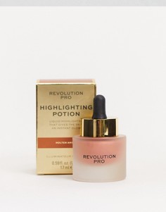 Жидкий хайлайтер Revolution Pro - Highlighting Potion (Molten Amber)-Многоцветный