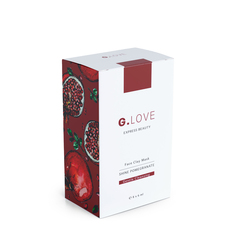 G.LOVE Глиняная маска для лица Shine Pomegranate 8x6 мл