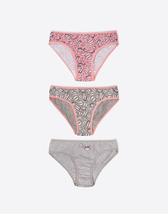 Комплект трусов для девочки 3 шт. Gloria Jeans