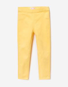 Жёлтые джинсы для девочки Gloria Jeans
