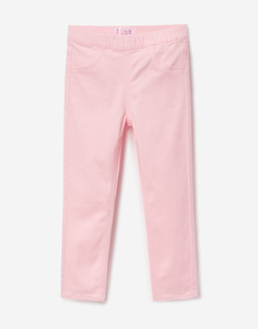 Светло-розовые джинсы для девочки Gloria Jeans