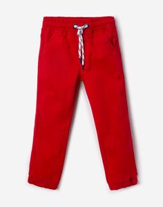 Красные брюки-джоггеры для мальчика Gloria Jeans
