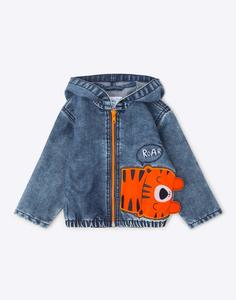 Джинсовая куртка с аппликацией для малыша Gloria Jeans