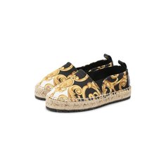 Текстильные эспадрильи Versace