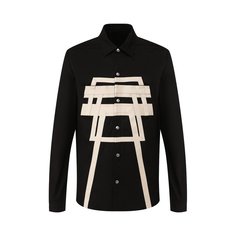 Хлопковая рубашка Rick Owens