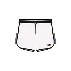 Хлопковые шорты Karl Lagerfeld Kids
