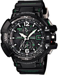 Японские наручные мужские часы Casio GW-A1100-1A3. Коллекция G-Shock