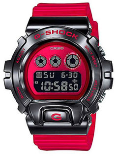 Японские наручные мужские часы Casio GM-6900B-4ER. Коллекция G-Shock