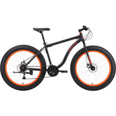 Велосипед Black One Monster 26 D черный/оранжевый 18